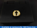 Men's Ring - Yellow Gold 10k (.417) 4.9 grams Size 10.5
