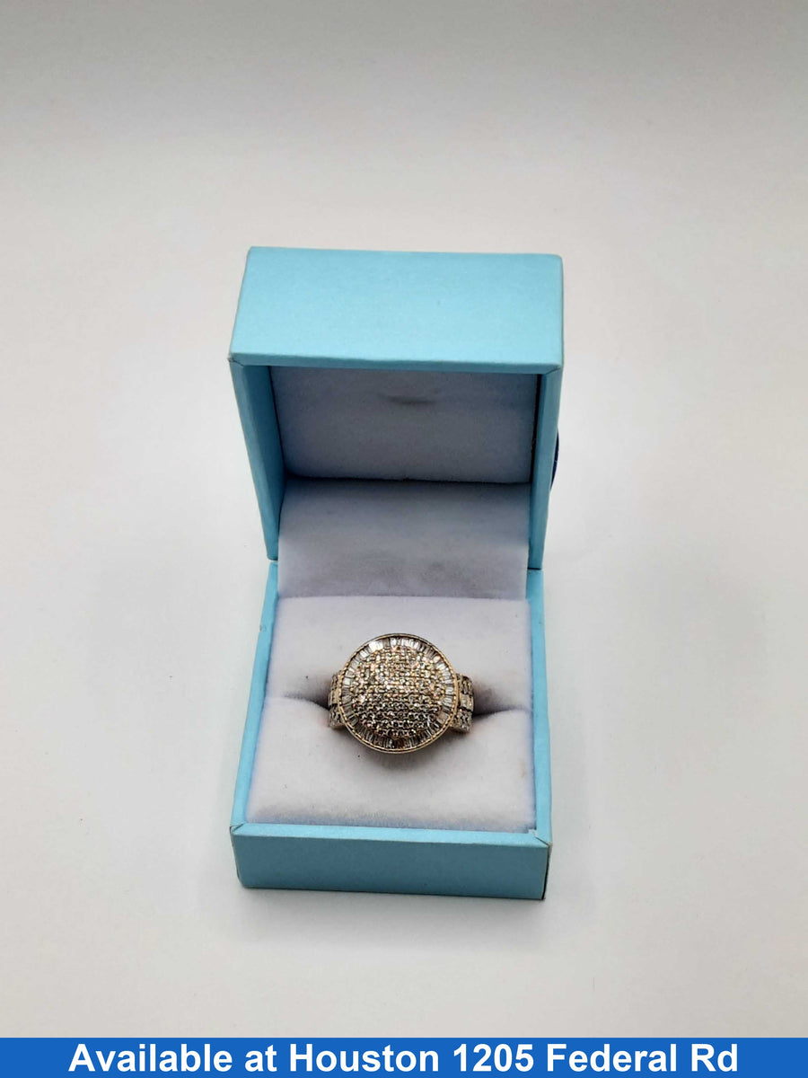 Men's Ring - Yellow Gold 10k (.417) 8.4 grams Size 6.5