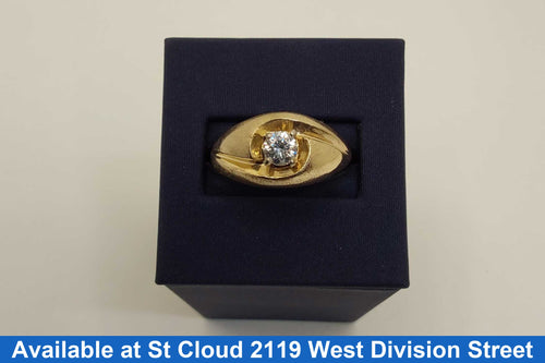 Men's Ring - Yellow Gold 14k (.585) 6.9 grams Size 9