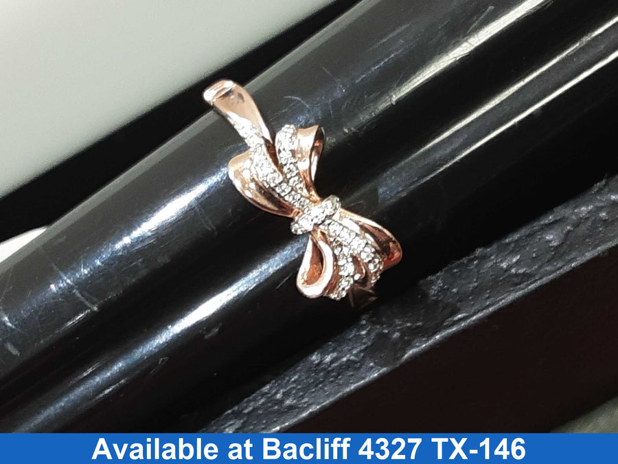 Women's Ring - Rose Gold 10k (.417) 3.1 grams Size 10