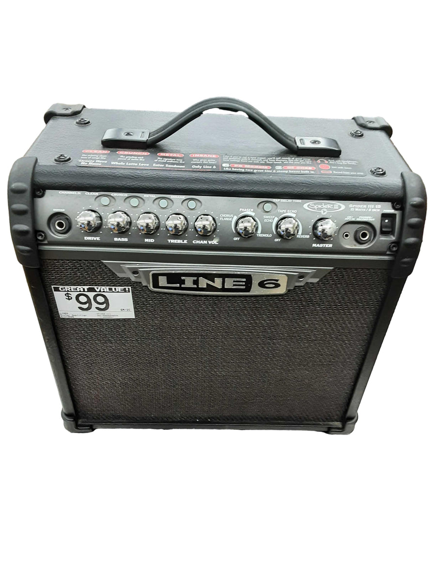 Line6 Spider Iii Black Guitar Amplifier