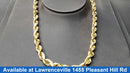 Rope Chain - Yellow Gold 14k (.585) 80.5 grams 24 inch