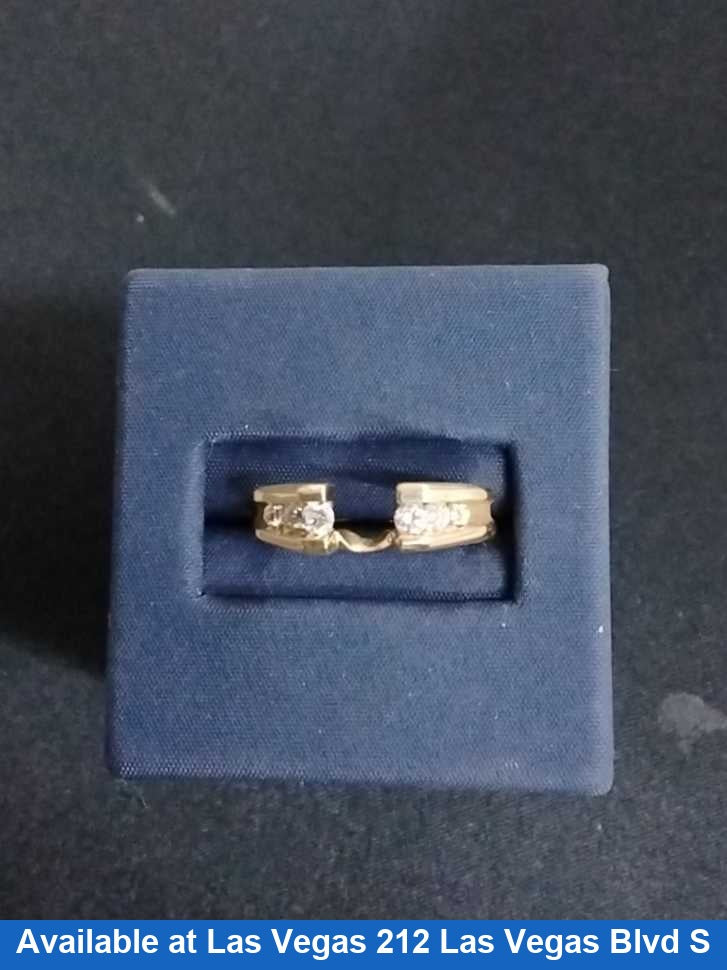 Women's Ring - Yellow Gold 14k (.585) 3.2 grams Size 20