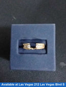 Women's Ring - Yellow Gold 14k (.585) 3.2 grams Size 20