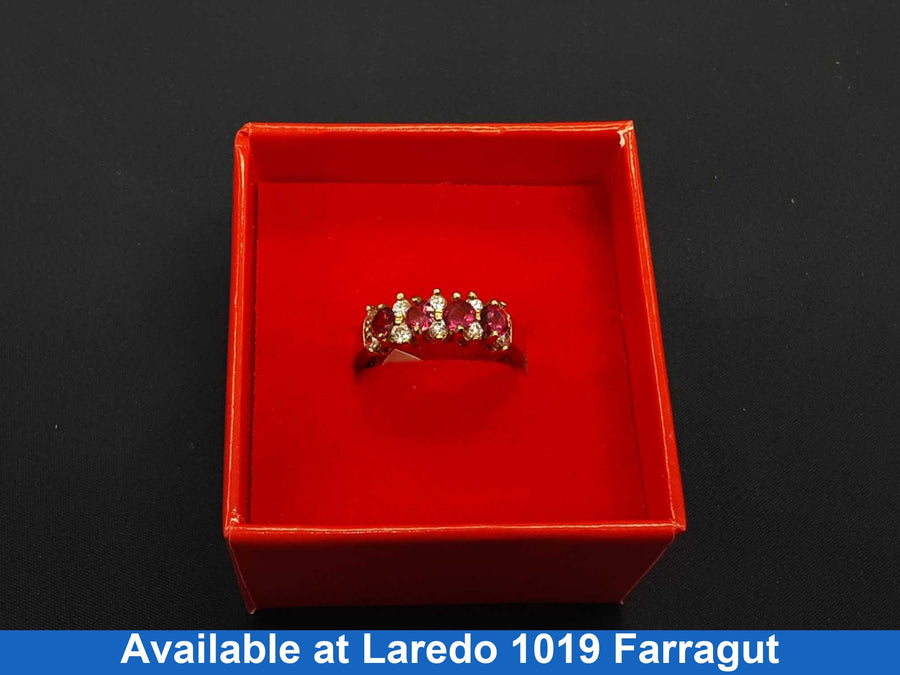 Women's Ring - Yellow Gold 10k (.417) 3 grams Size 20
