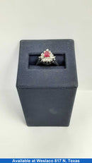 Women's Ring - White Gold 14k (.585) 3.8 grams Size 5.5