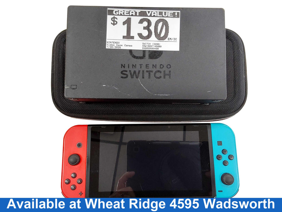 Nintendo Switch (32gb) 32 Gb Black Video Game Console
