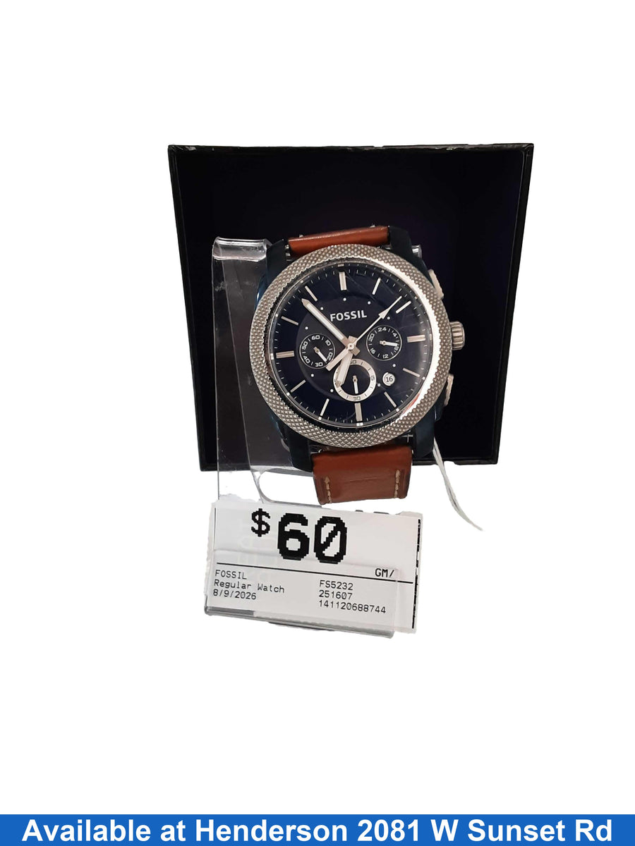 Fossil Fs5232 Blue Regular Watch