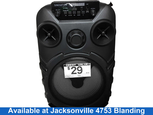 Singsation Spka27 Black Portable Speaker