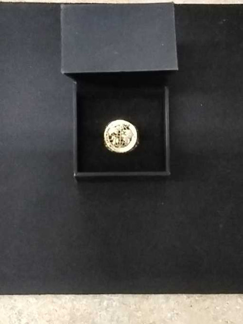 Men's Ring - Yellow Gold 10k (.417) 4.6 grams Size 7