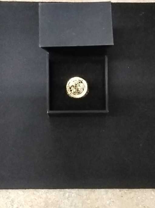 Men's Ring - Yellow Gold 10k (.417) 4.6 grams Size 7
