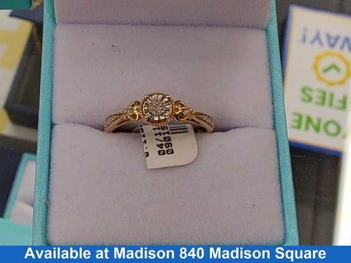 Women's Ring - Yellow Gold 10k (.417) 1.5 Grams Size 7