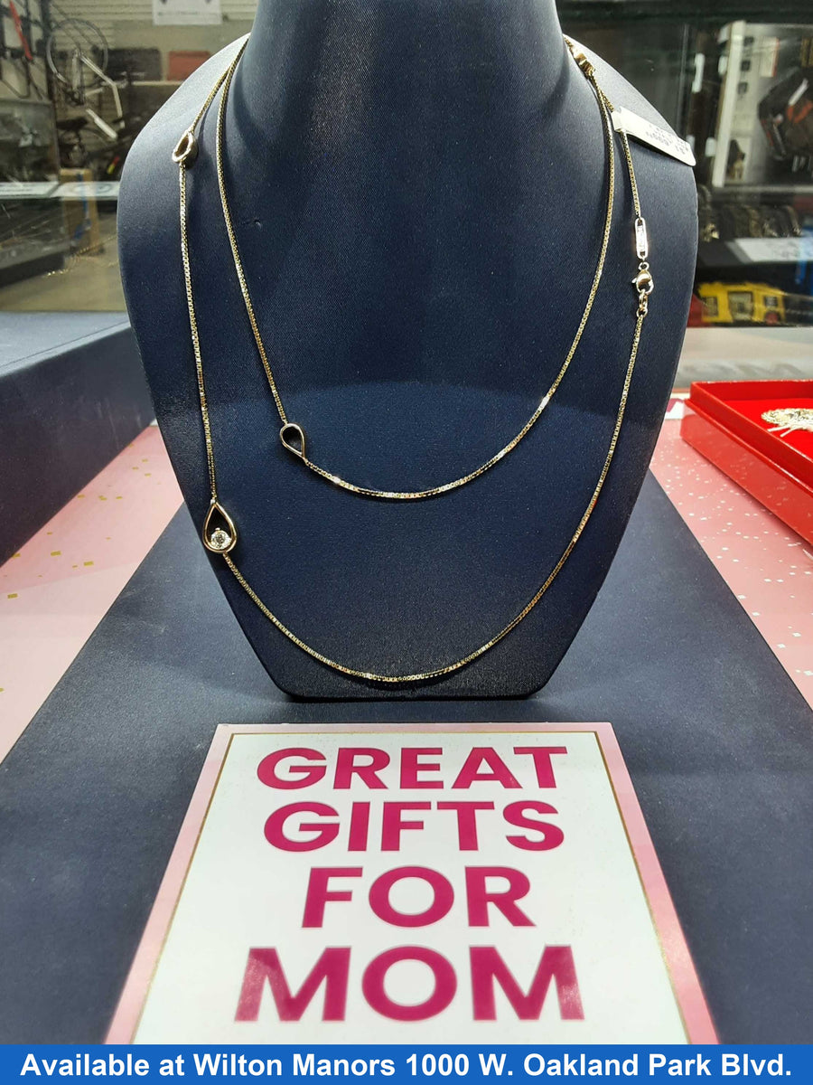 Box Chain - Yellow Gold 14k (.585) 9.2 grams 37 inch