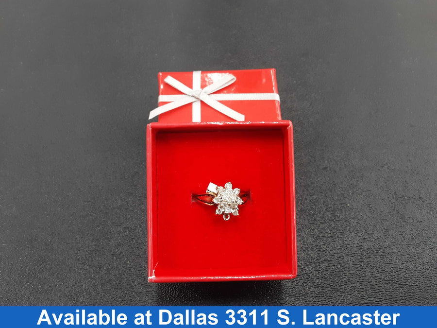 Women's Ring - Yellow Gold 10k (.417) 2.1 grams Size 6