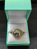 Men's Ring - Yellow Gold 10k (.417) 8.9 grams Size 11