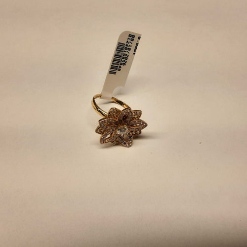 Women's Ring - Yellow Gold 14k (.585) 4.4 grams Size 7.5