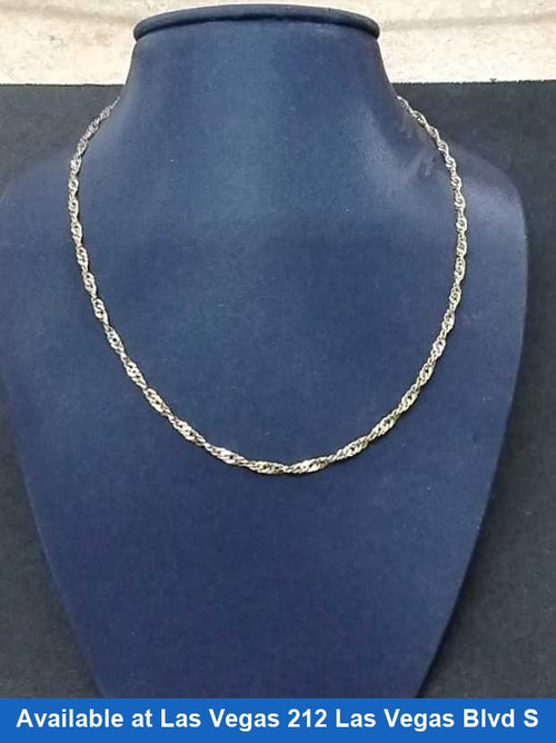 Woven Chain - Yellow Gold 14k (.585) 5.5 grams 22 inch