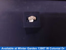 Ring - Engagement Set - White Gold 14k (.585) 5.4 grams Size 4