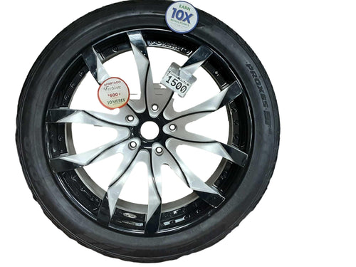 Forgiato Black Wheels 24 Inch Chevy Pattern Black Wheel