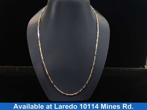 Rope Chain - White Gold 14k (.585) 8 grams 16 inch