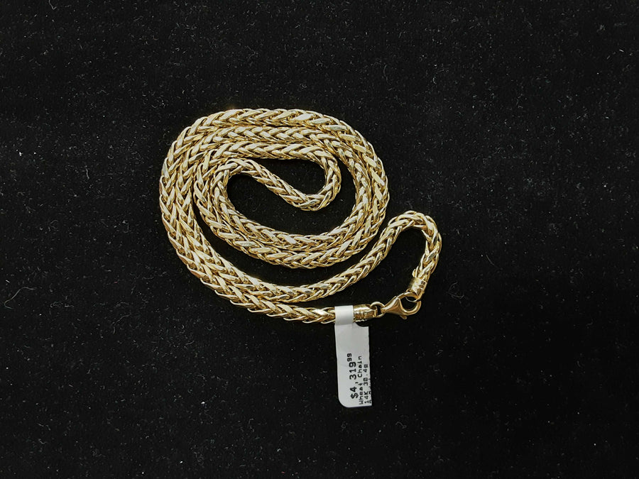 Wheat Chain - Yellow Gold 14k (.585) 30.4 grams 24 inch