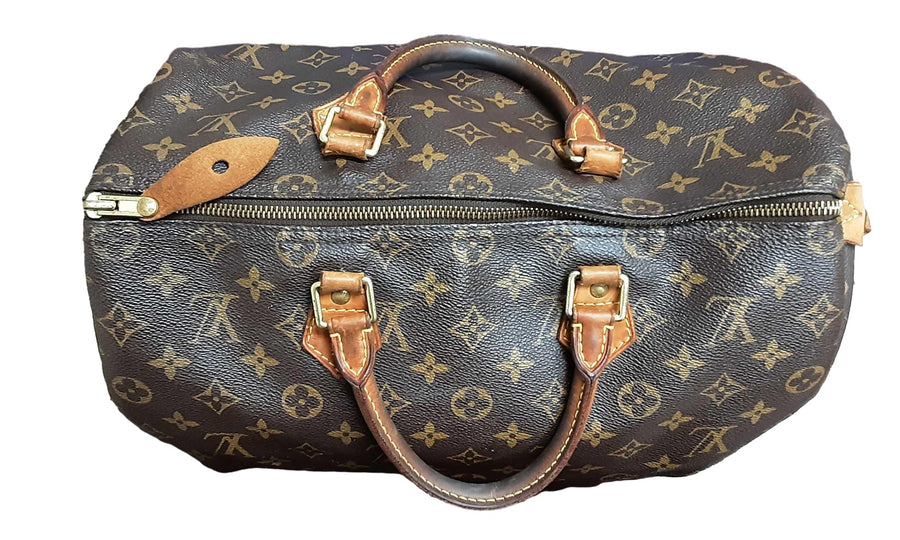 Louis Vuitton Speedy 35 Brown Purse / Handbag