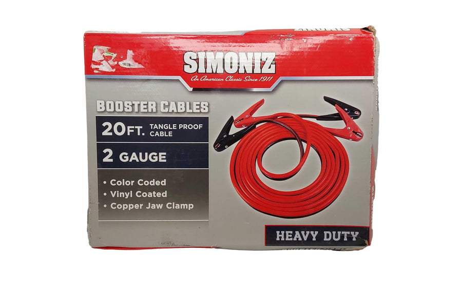 Simonz 2 Gauge Red Battery Booster / Jumper