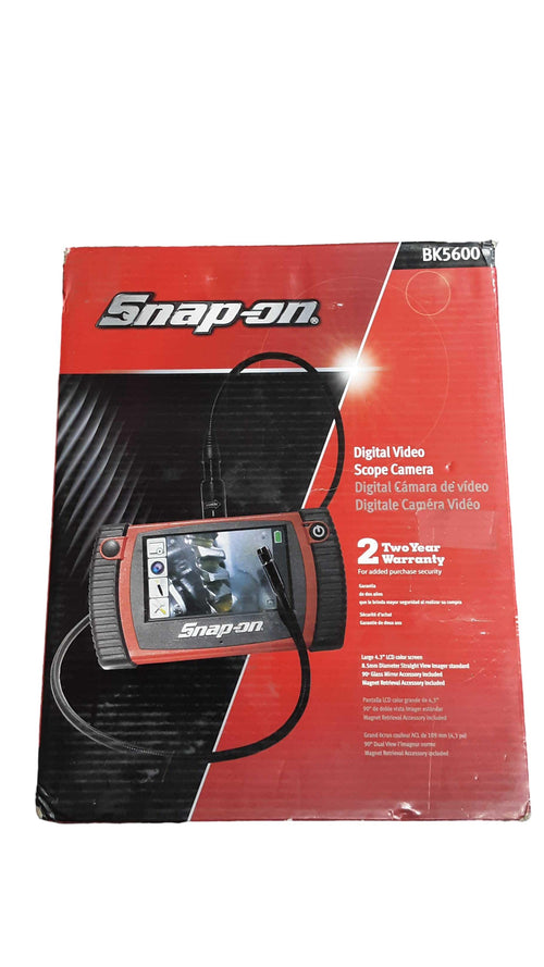 Snap On Bk5600 Red Inspection Camera