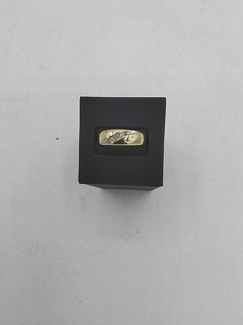 Ring - Wedding Band - Yellow Gold 10k (.417) 4.1 grams Size 12