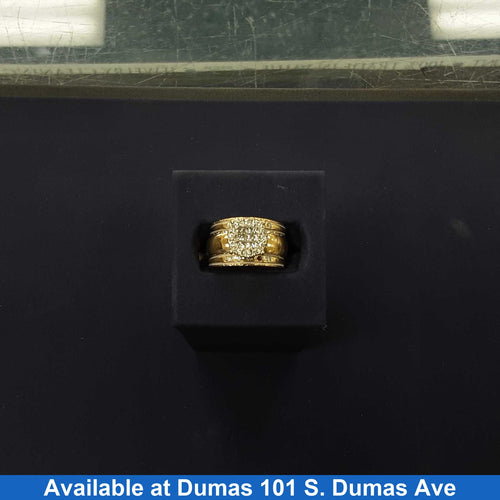Ring - Engagement Set - Yellow Gold 14k (.585) 11.4 grams Size 8.5