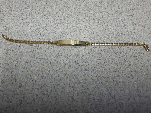 ID Bracelet - Yellow Gold 10k (.417) 4.4 grams 6 inch