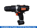 Warrior 57366 Black Cordless Standard Drill