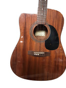 Hohner Hw 300e-g Brown Acoustic Classic Guitar