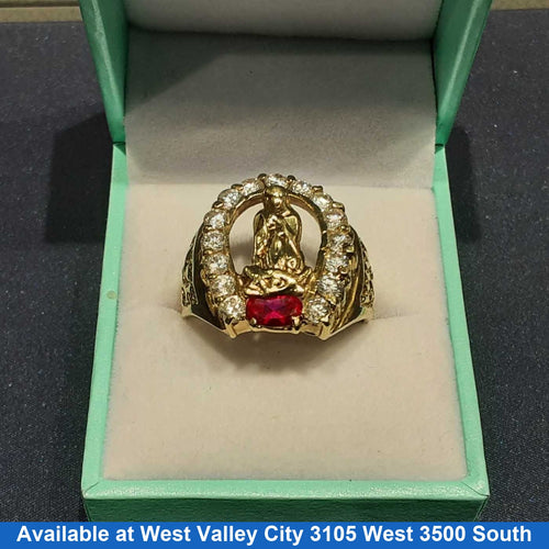 Men's Ring - Yellow Gold 14k (.585) 6.8 grams Size 20