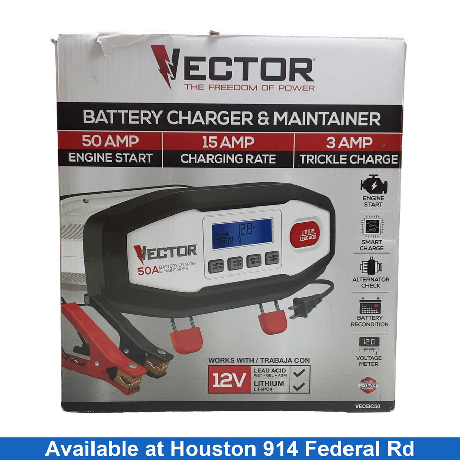 Vector Vecbc50 White Battery Charger
