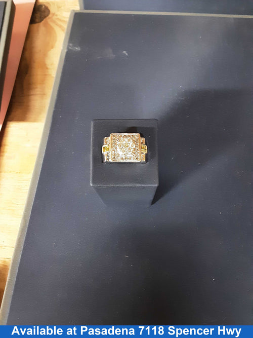 Men's Ring - White Gold 14k (.585) 26.2 grams Size 20