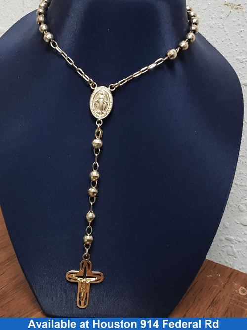 Bead Chain - Yellow Gold 10k (.417) 18.8 grams 28 inch