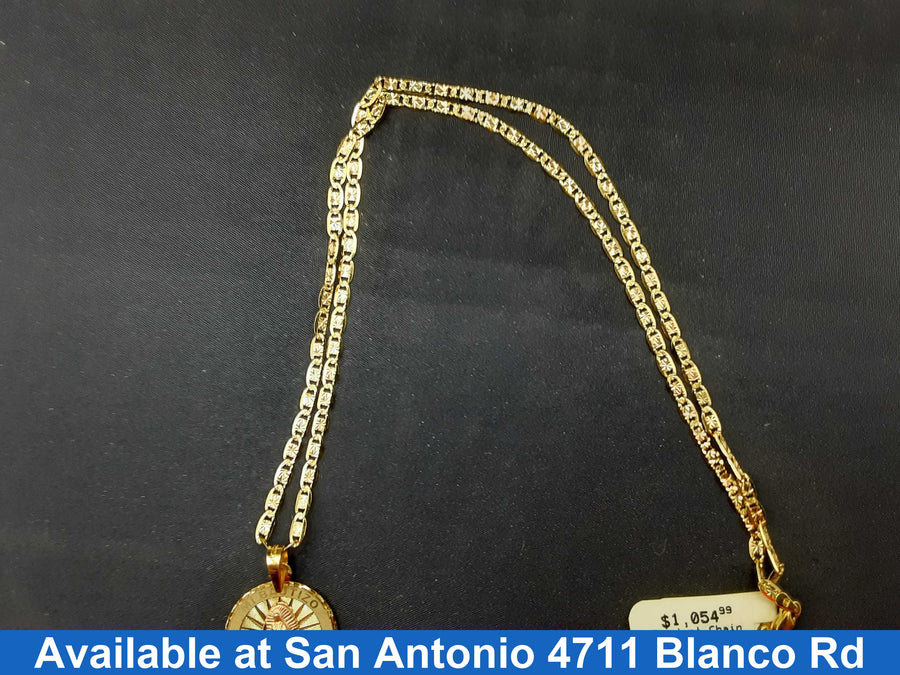 Chain - Yellow Gold 14k (.585) 7.4 grams 18 inch