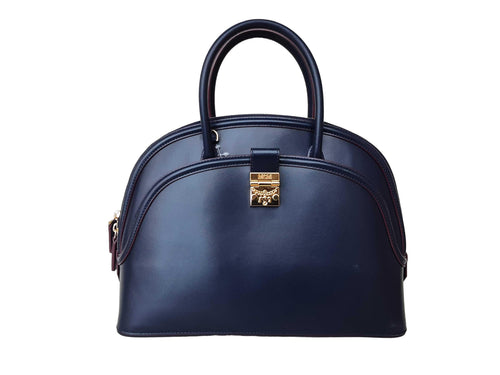 Mcm Tracy Anna Blue Purse / Handbag