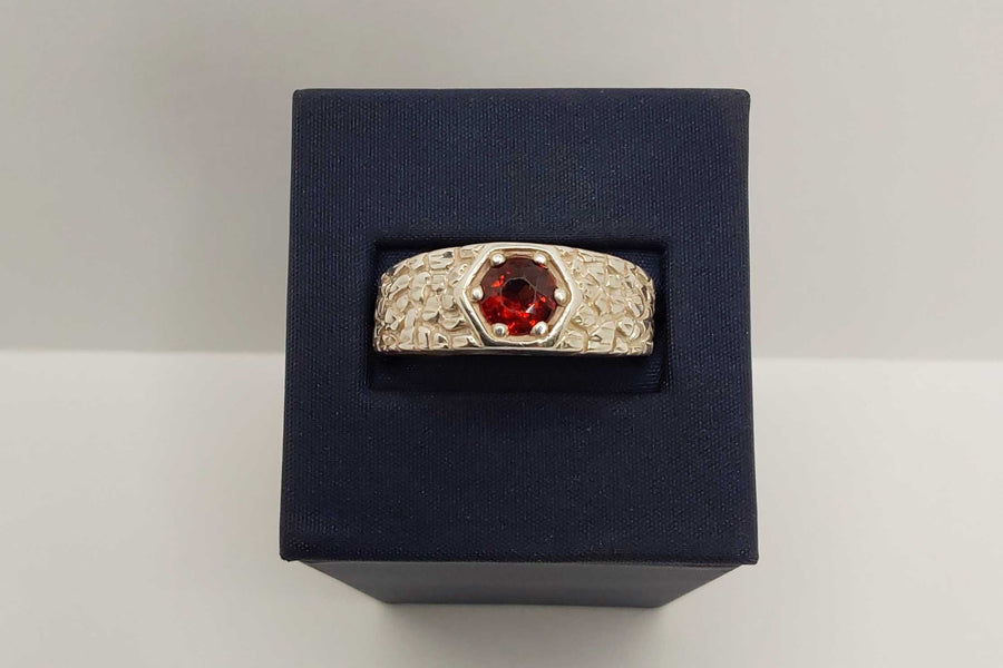 Men's Ring - Silver 7.888 grams Size 10