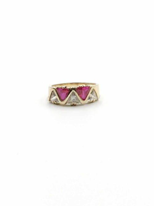Women's Ring - Yellow Gold 14k (.585) 4.3 grams Size 8