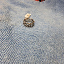Ring - Wedding Band - Silver 5.8 grams Size 10