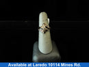 Ring - Wedding Set - Yellow Gold 10k (.417) 2.8 grams Size 7.5