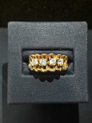 Women's Ring - Mother's - Yellow Gold 10k (.417) 3.8 grams Size 20