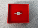 Women's Ring - White Gold 10k (.417) 2.3 grams Size 7.5