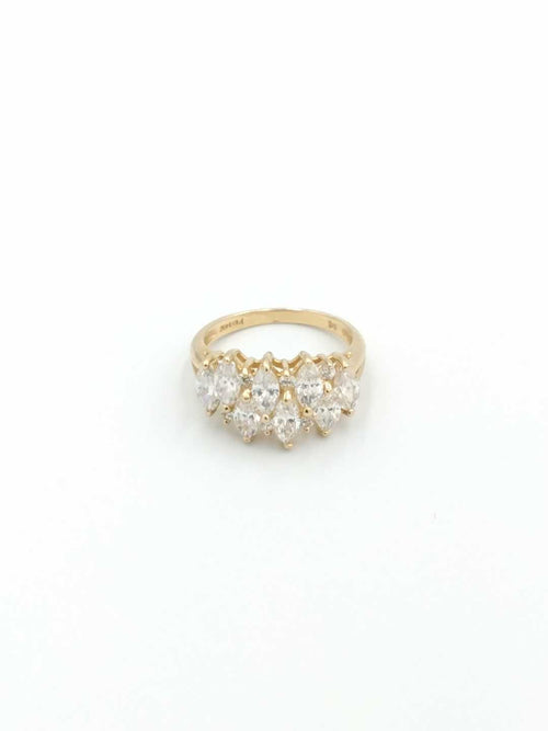 Women's Ring - Yellow Gold 14k (.585) 4.1 grams Size 9.5