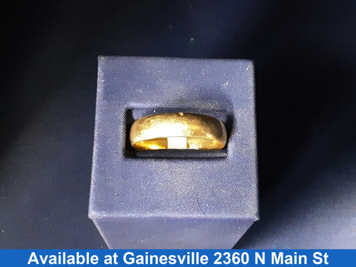 Ring - Wedding Band - Yellow Gold 14k (.585) 6.5 grams Size 12.5