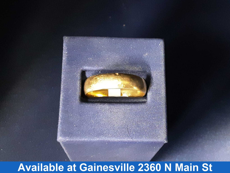 Ring - Wedding Band - Yellow Gold 14k (.585) 6.5 grams Size 12.5