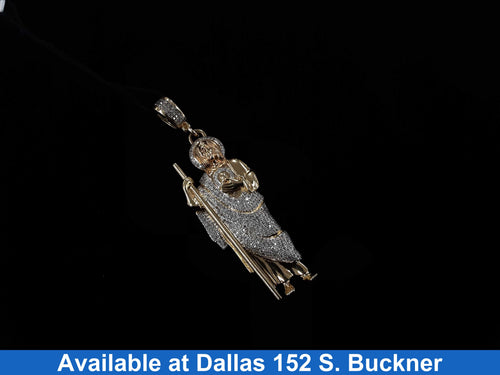 Religious Pendant - Yellow Gold 10k (.417) 14.6 grams