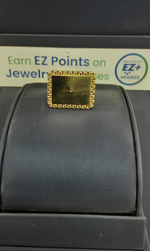 Men's Ring - Yellow Gold 10k (.417) 9.9 grams Size 11